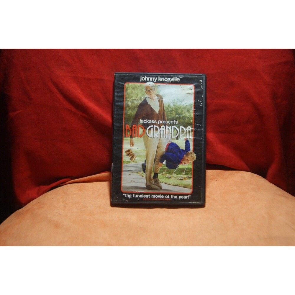 Jackass Presents: Bad Grandpa DVD Johnny Knoxville Fame Comedy Silly Pranks